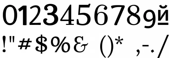 Amperisk Font OTHER CHARS