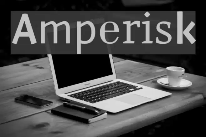 Amperisk Font examples