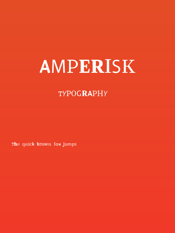 Amperisk Poster