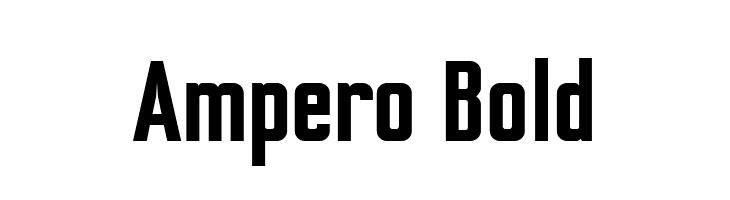 Ampero Bold  les polices de caractères gratuit tlcharger