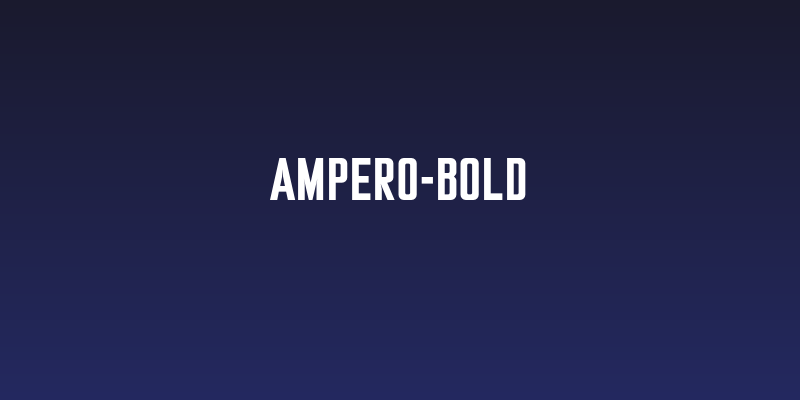 Ampero-Bold Social Header