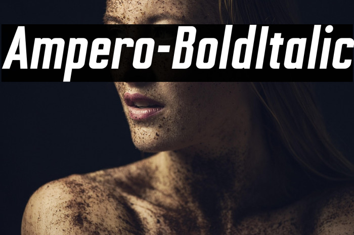 Ampero-BoldItalic Example 3
