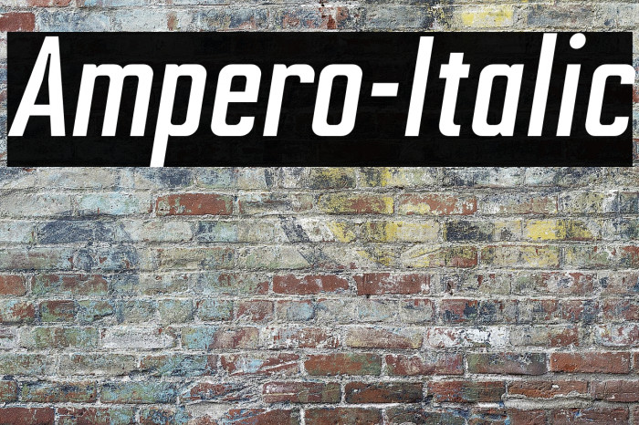 Ampero-Italic Example 3