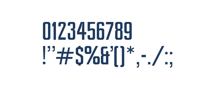 Ampero-Regular Other Characters