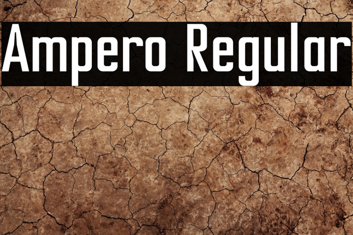 Ampero Regular Example 2