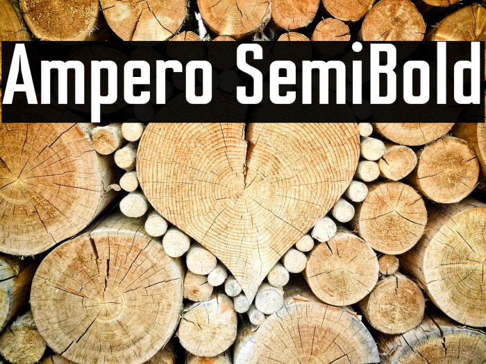 Ampero SemiBold Example 3