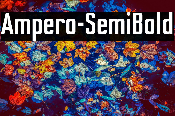 Ampero-SemiBold Example 1