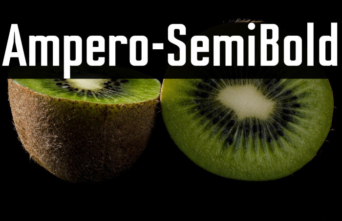 Ampero-SemiBold Example 2