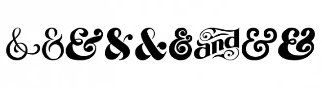 Ampersand  لخطوط تنزيل