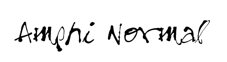Amphi Normal Font