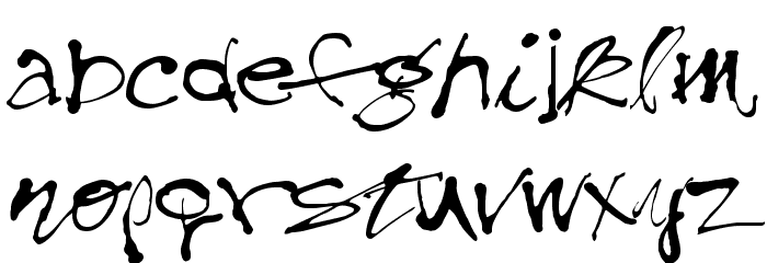 Amphi Normal Font LOWERCASE
