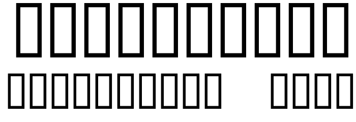 Amphibia Font OTHER CHARS