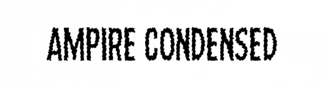 Ampire Condensed  baixar fontes gratis