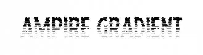 Ampire Gradient  baixar fontes gratis