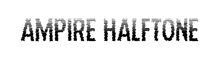 Ampire Halftone  Descarca Fonturi Gratis