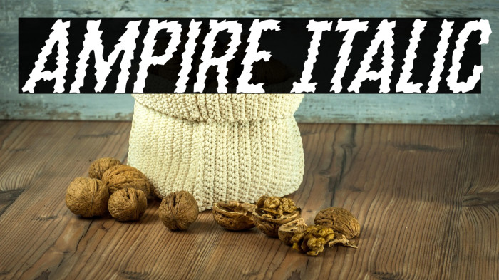 Ampire Italic Example 2