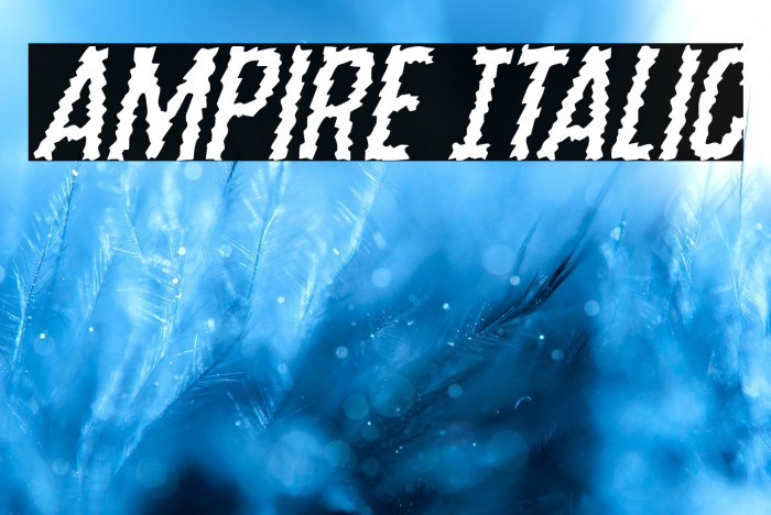Ampire Italic Example 3