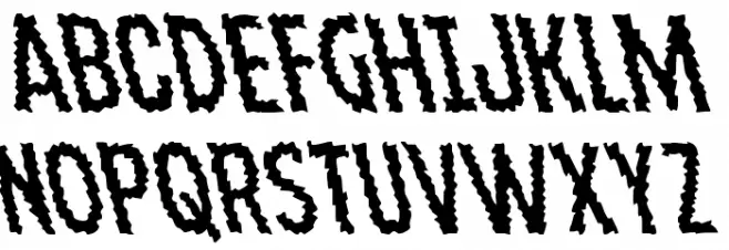 Ampire Leftalic 字体 大写