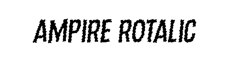 Ampire Rotalic  لخطوط تنزيل