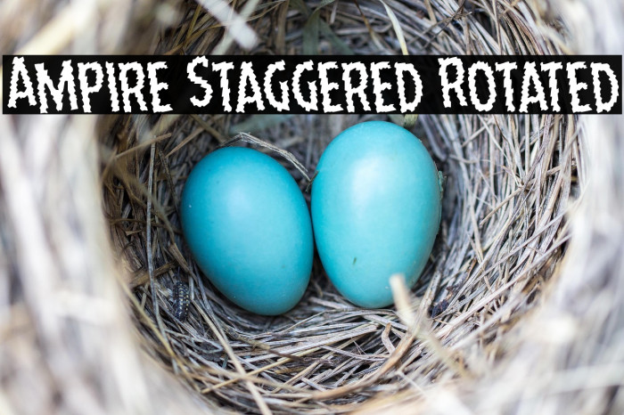 Ampire Staggered Rotated Example 1