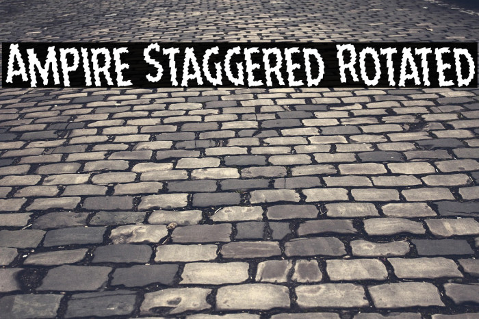 Ampire Staggered Rotated Example 3