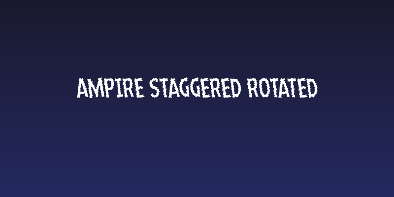 Ampire Staggered Rotated Social Header