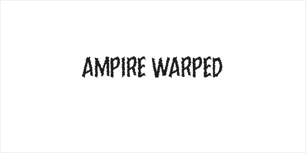 Ampire Warped Logo