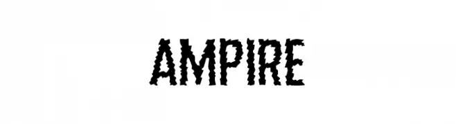 Ampire  baixar fontes gratis
