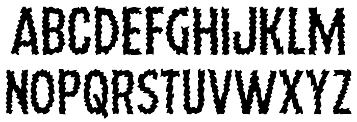 Ampire Font LOWERCASE