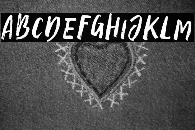 Ample Script Regular Font examples