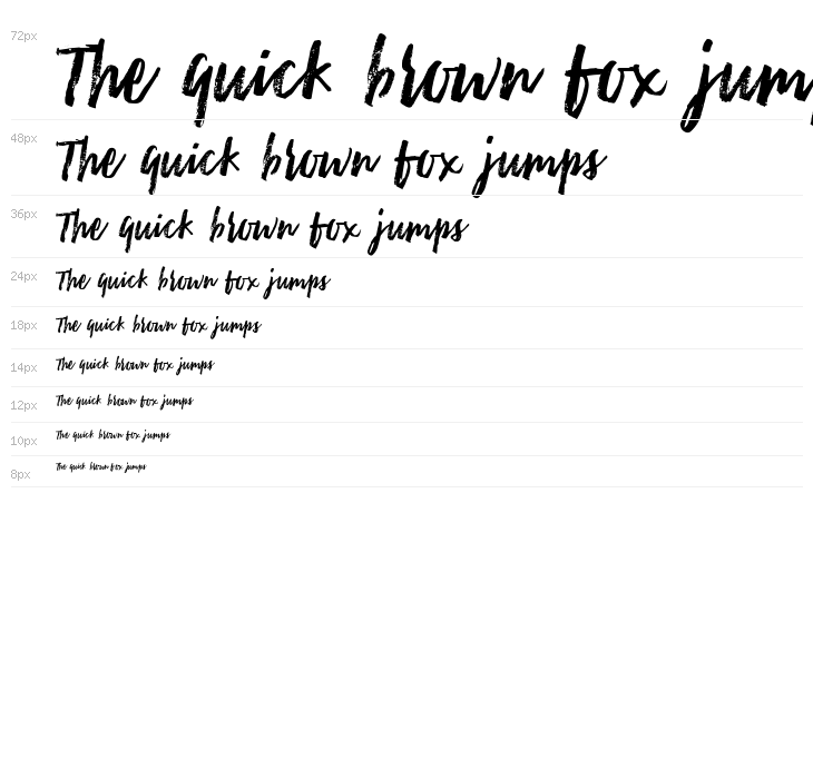 Ample Script Regular Waterfall