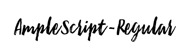 AmpleScript-Regular  baixar fontes gratis