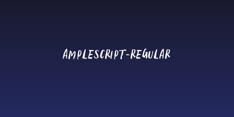 AmpleScript-Regular Social Header