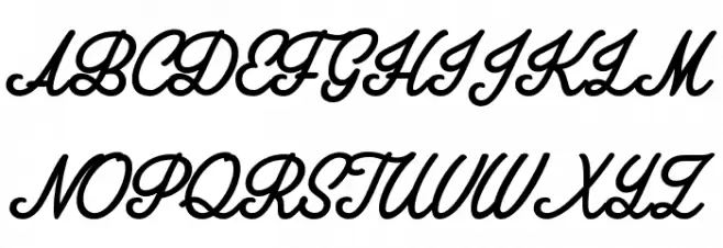 Amplify Personal Use Only Caratteri MAIUSCOLE
