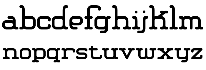 Amplitude BRK Font Litere mici