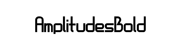 AmplitudesBold  Frei Schriftart Herunterladen