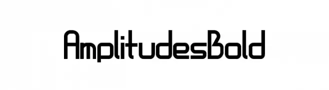 AmplitudesBold  Free Fonts Download