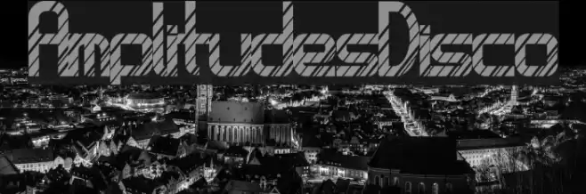 AmplitudesDisco Font examples