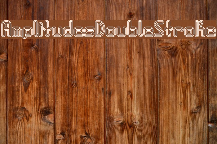 AmplitudesDoubleStroke Example 2