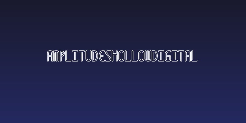 AmplitudesHollowDigital Social Header