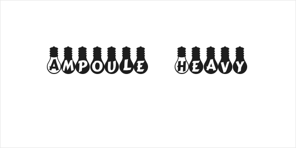Ampoule Heavy Logo