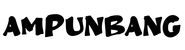 Ampun Bang  Frei Schriftart Herunterladen