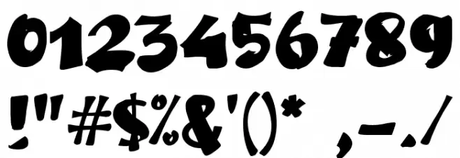 Ampun Bang Font OTHER CHARS