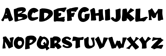 Ampun Bang Font LOWERCASE