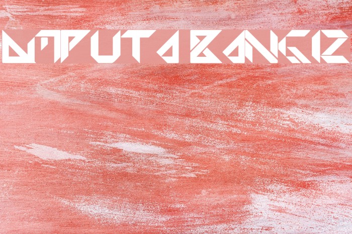 Amputa Bangiz Font examples