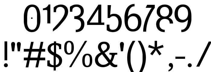 Amputata Font OTHER CHARS