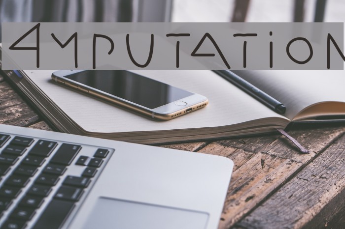 Amputation Example 1