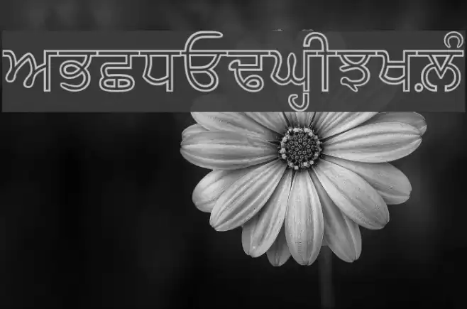 AmrNeon Шрифта examples