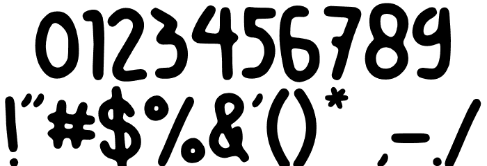 Amrica Seriket Font OTHER CHARS