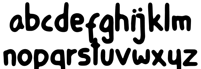 Amrica Seriket Font LOWERCASE